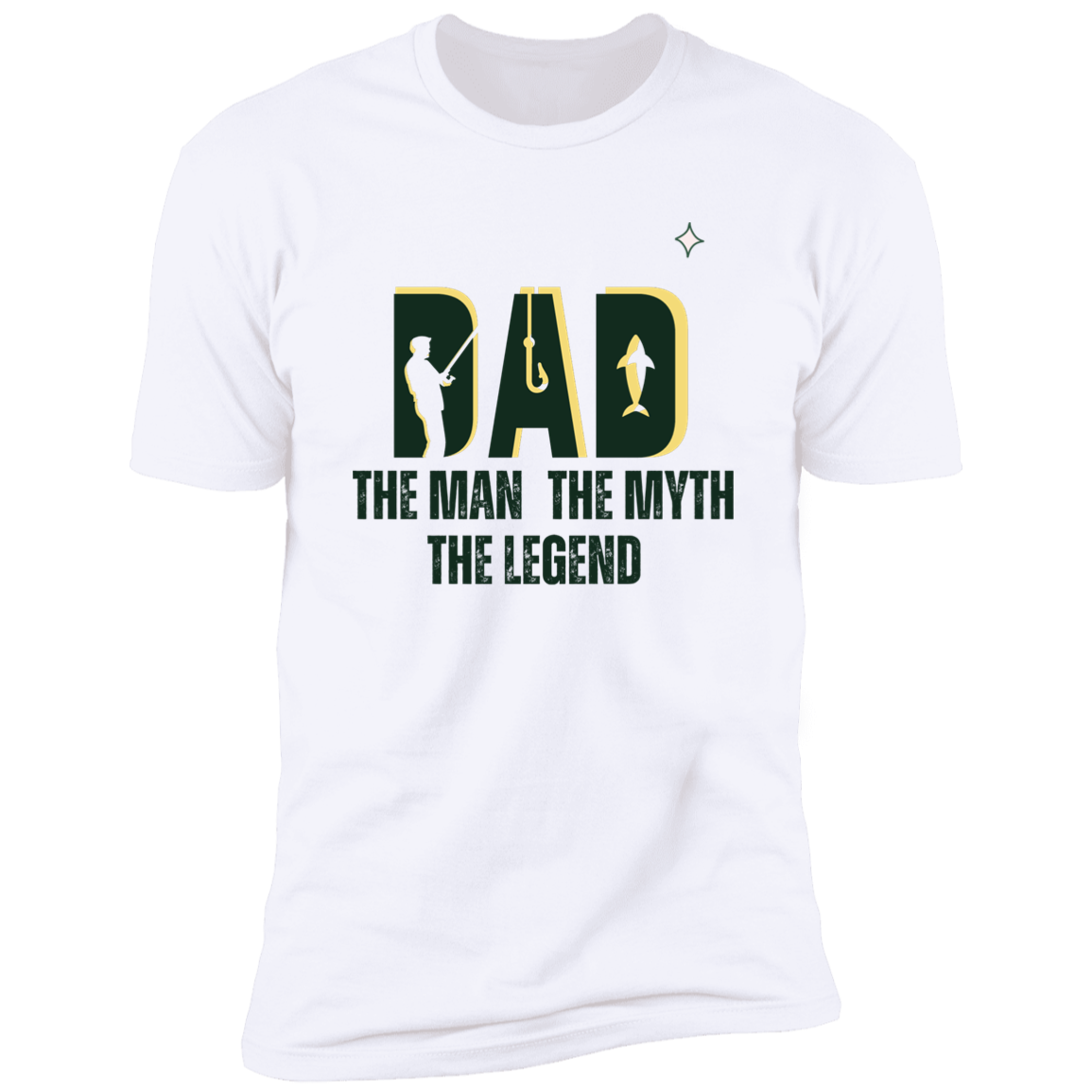 Dad, The Man, The Myth, Short Sleeve T-Shirt