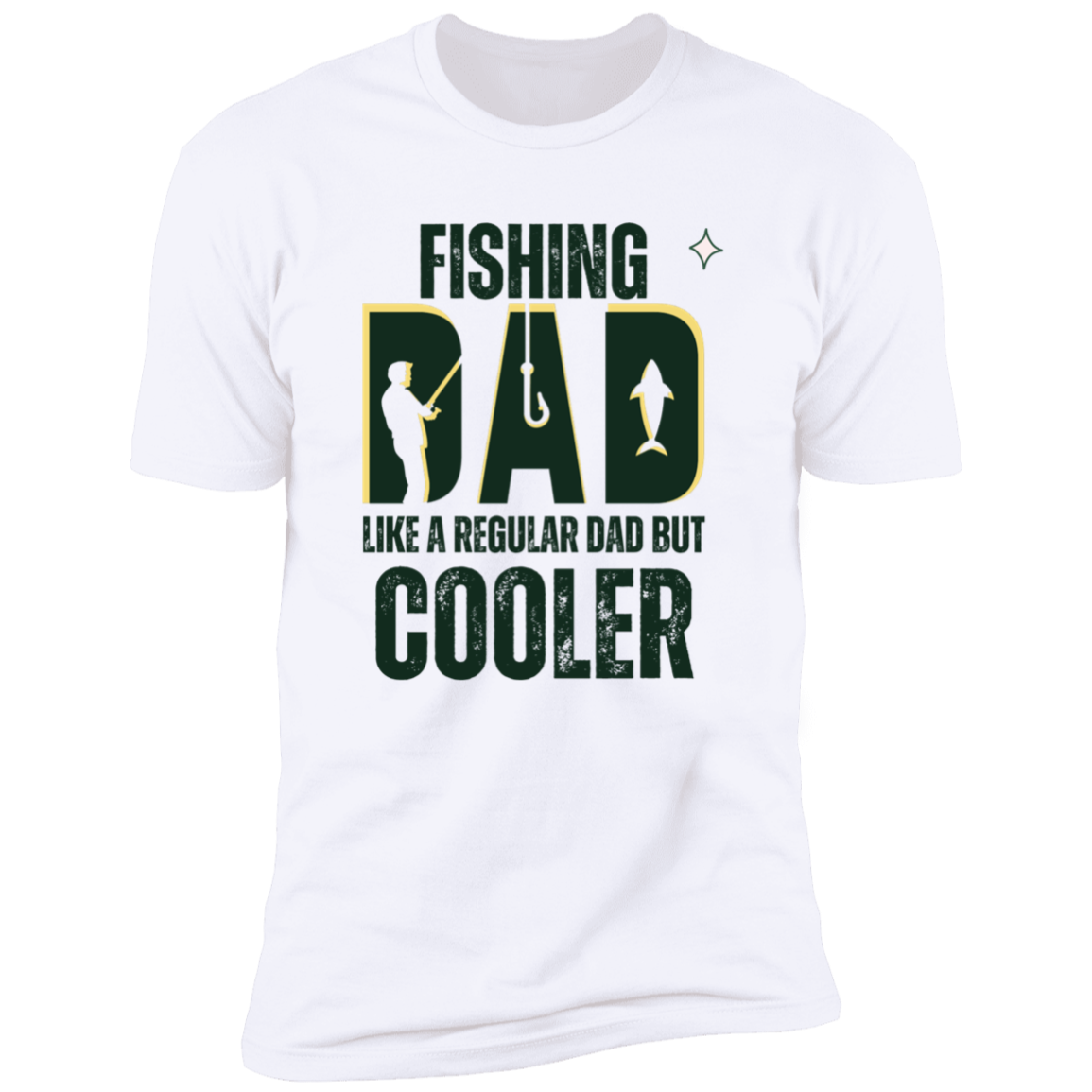Fishing Dad, Short Sleeve T-Shirt