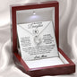 To My Amazing Daughter from Mom. Forever Love Necklace.
